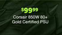 Corsair 850W 80+ Gold Certified PSU