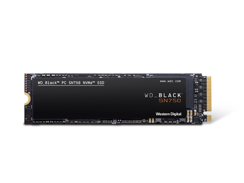 Western Digital WD BLACK SN750 NVMe M.2 2280 1TB PCIe 3.0 x4 64-layer 3D NAND Internal SSD