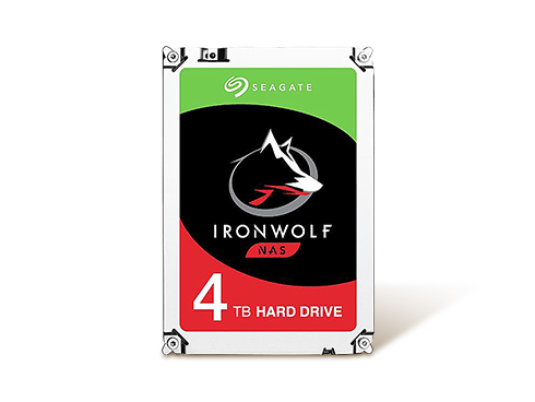 Seagate IronWolf 4TB NAS Hard Drive 5900 RPM 64MB Cache SATA 6.0Gb/s 3.5" Internal Hard Drive