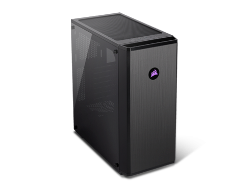 CORSAIR Carbide 175R RGB Tempered Glass Mid-Tower ATX Gaming Case Black - CC-9011171-WW