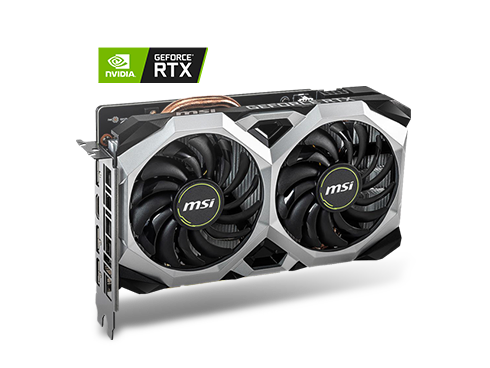 MSI GeForce RTX 2060 VENTUS XS 6G OC 6GB 192-Bit GDDR6 PCI Express 3.0 x16 HDCP Ready Video Card