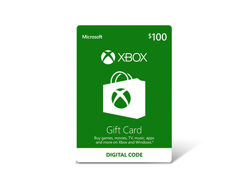 Xbox Gift Card $100 US (Email Delivery)