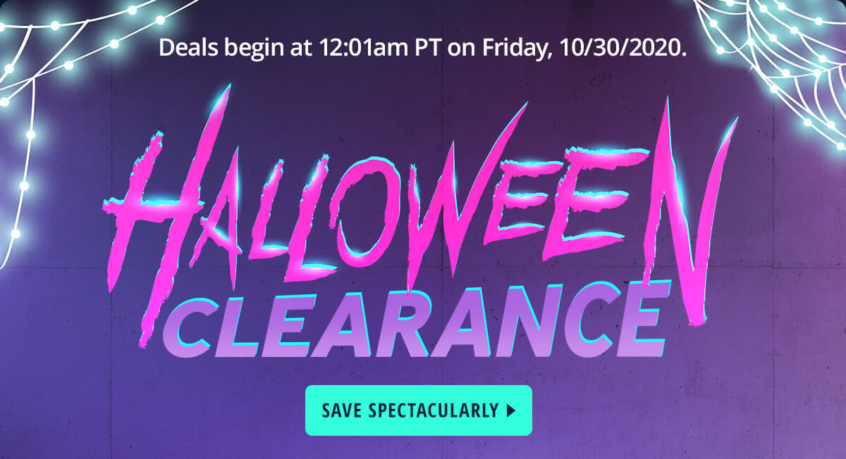 Halloween Clearance