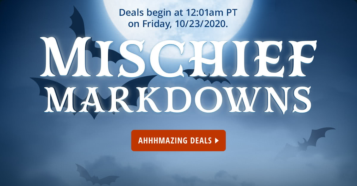 MISCHIEF MARKDOWNS