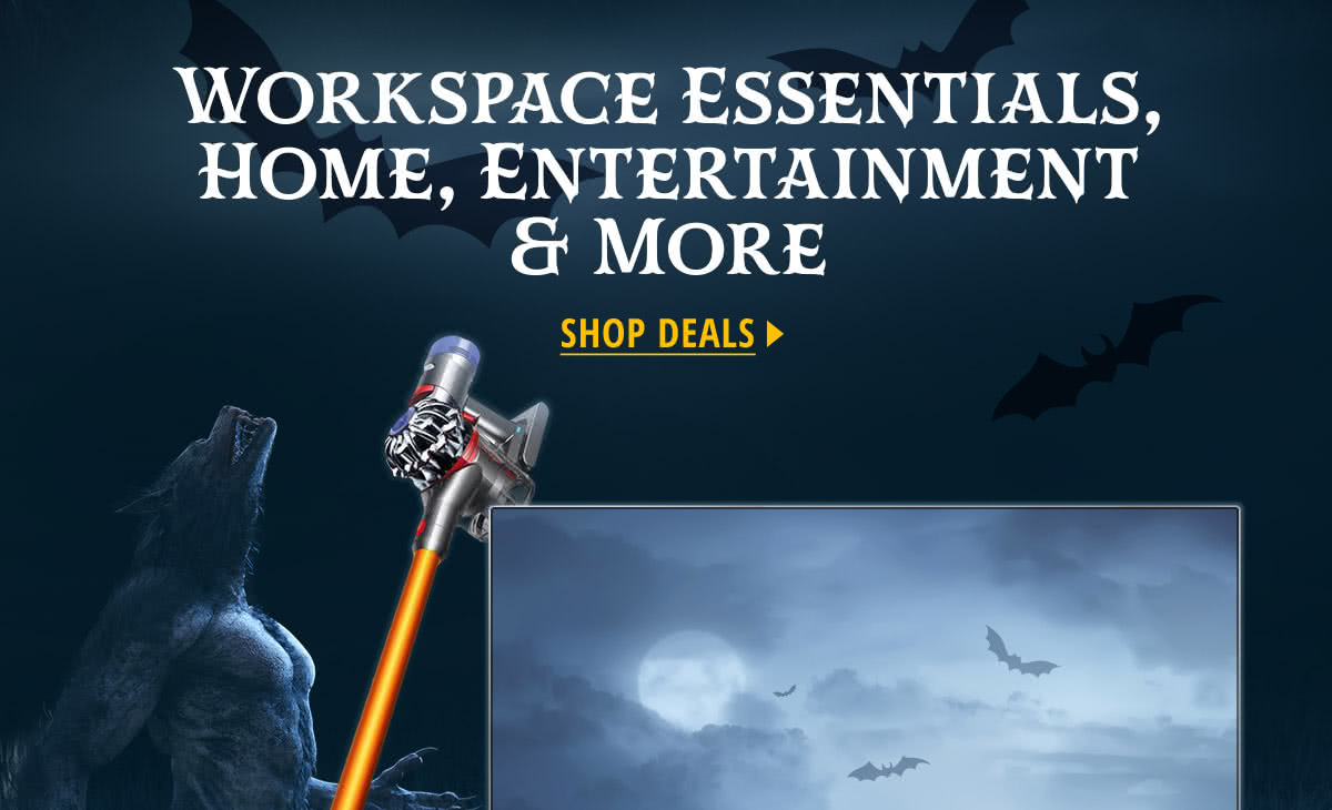 Workspace Essentials, Home, Entertainment & More