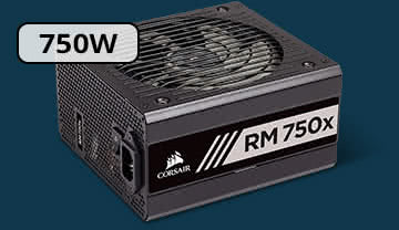 CORSAIR 750W 80+ GOLD PSU + $10 Newegg Promo Gift Card