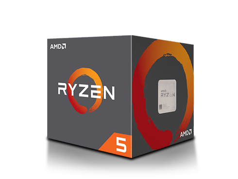 AMD RYZEN 5 2600 6-Core 3.4 GHz (3.9 GHz Max Boost) Socket AM4 65W YD2600BBAFBOX Desktop Processor