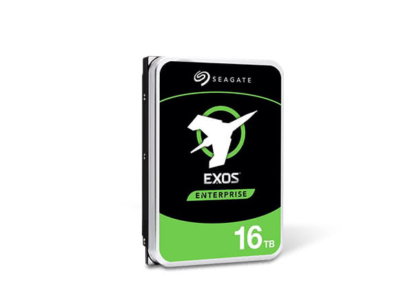 Seagate Exos 16TB Enterprise X16 SATA 6Gb/s 512e/4Kn 7200 RPM 256MB Cache 3.5" Internal HDD