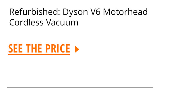 Refurbished: Dyson V6 Motorhead Cordless Vacuum