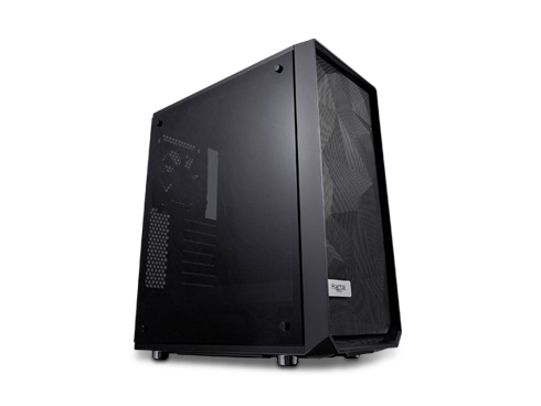 Fractal Design Meshify C Black ATX High-Airflow Compact Dark Tint TG Window Mid Tower PC Case