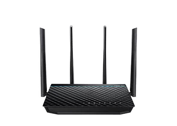 ASUS Wireless-AC1700 Dual Band Gigabit Router (Up to 1700 Mbps) with USB 3.0 (RT-ACRH17)