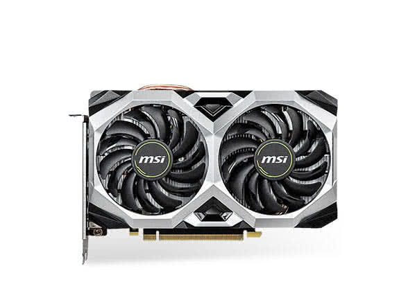 MSI GeForce RTX 2060 DirectX 12 RTX 2060 VENTUS XS 6G OC 6GB 192-Bit GDDR6 PCI Express 3.0 x16 HDCP Ready Video Card