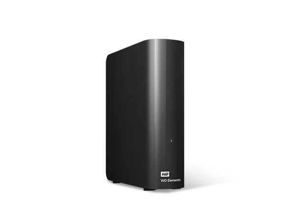 WD Elements 6TB USB 3.0 Desktop Hard Drive Black WDBWLG0060HBK-NESN