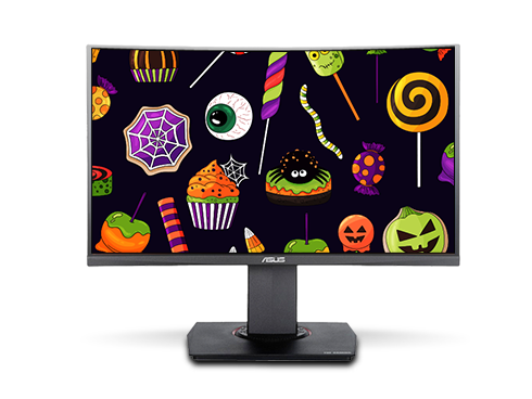 ASUS TUF Gaming VG24VQ 24" Full HD 1ms 144Hz FreeSync Height Adjustable Curved Gaming Monitor