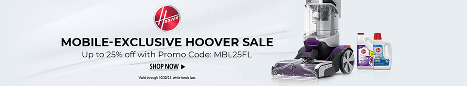 Mobile-Exclusive Hoover Sale