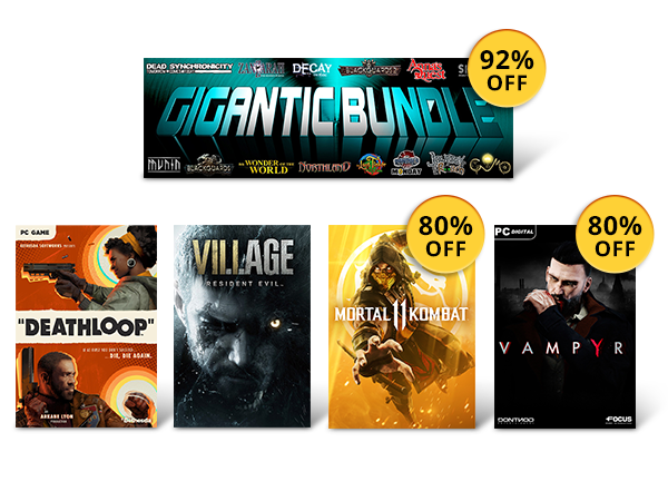 Trick-or-Games Sale Up to 92% off Digital Games*