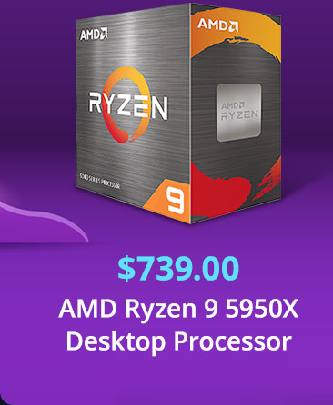 AMD Ryzen 9 5950X Desktop Processor