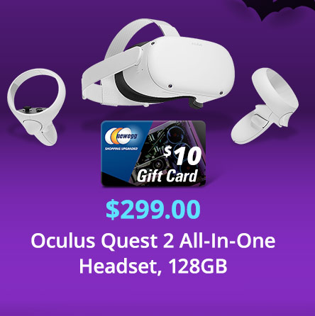 Oculus Quest 2 All-In-One Headset, 128GB