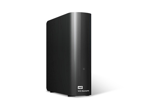 WD Elements 14TB USB 3.0, Micro-B Desktop Hard Drive WDBWLG0140HBK-NESN Black