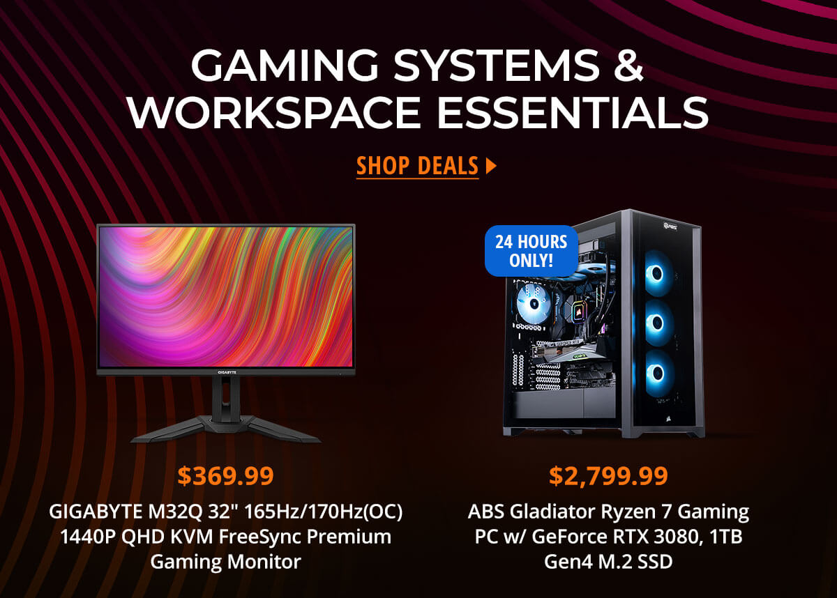 Gaming Systems & Workspace Essentials