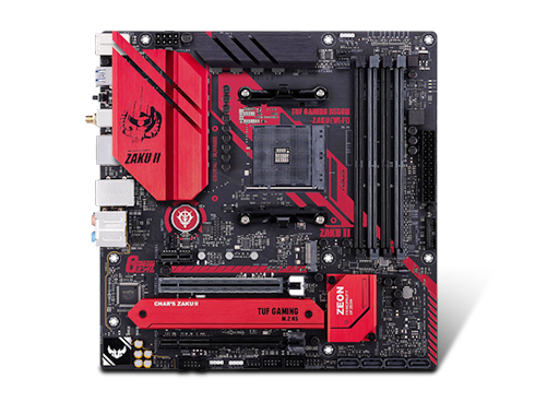 ASUS TUF GAMING B550M-ZAKU (WI-FI) AM4 AMD B550 SATA 6Gb/s Micro ATX AMD Motherboard