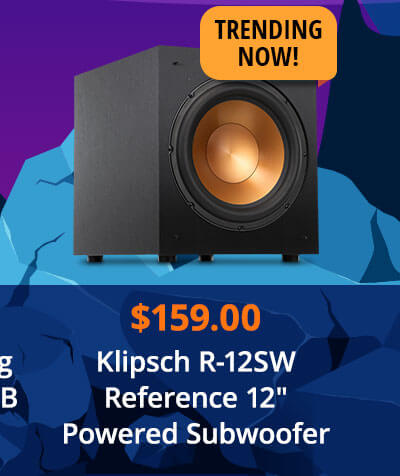 Trending Now! $159.00 Klipsch R-12SW Reference 12 Powered Subwoofer