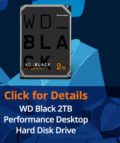 $74.99 WD Black 2TB Performance Desktop Hard Disk Drive