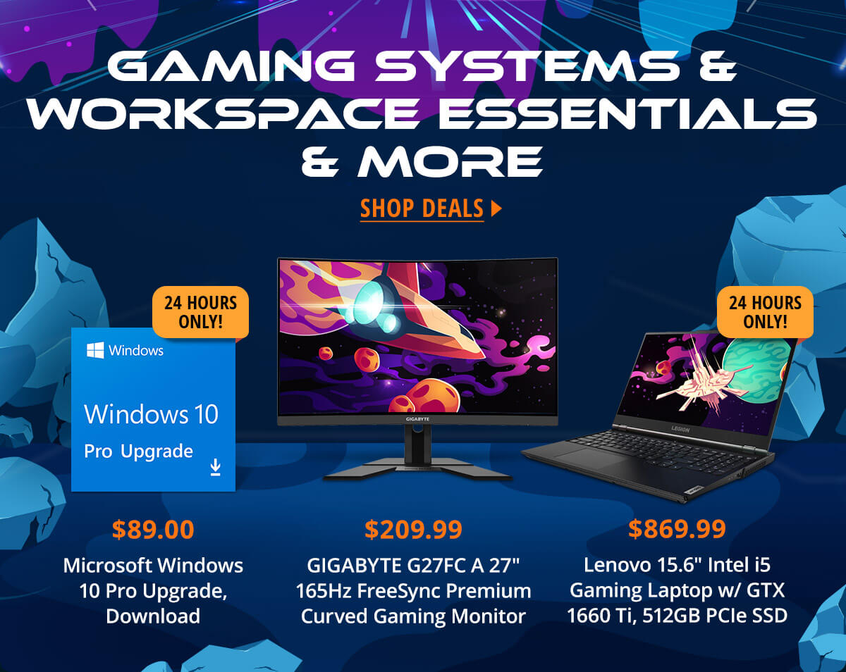 Gaming Systems & Workspace Essentials