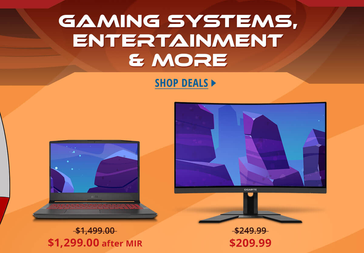 Gaming Systems, Entertainment & More