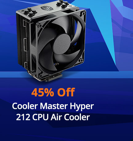 45% off Cooler Master Hyper 212 CPU Air Cooler