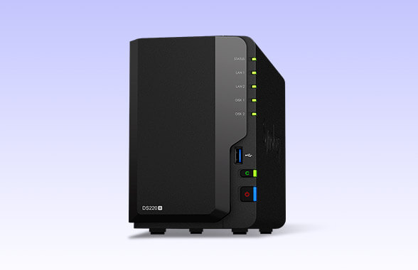 Synology 2 bay NAS DiskStation DS220+ (Diskless)