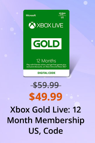 Xbox Gold Live: 12 Month Membership US, Code