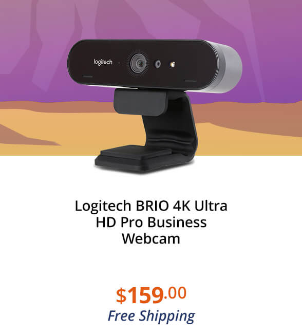 Logitech BRIO 4K Ultra HD Pro Business Webcam