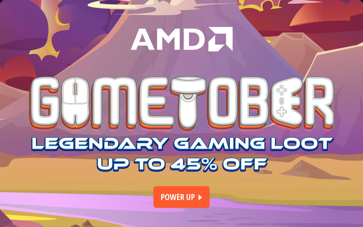 Gametober -- AMD -- Legendary Gaming Loot
