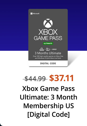 Xbox Game Pass Ultimate: 3 Month Membership US [Digital Code]