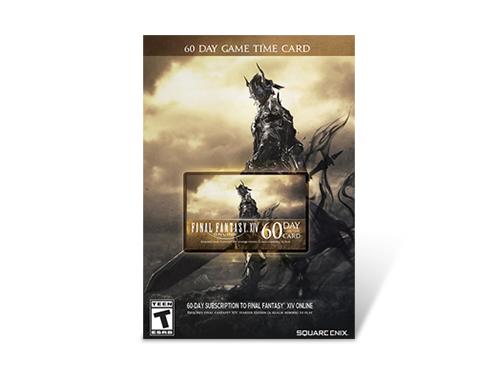 Final Fantasy XIV Online: 60 Day Time Card [Online Game Code]