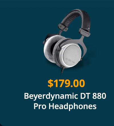 $179.00 Beyerdynamic DT 880 Pro Headphones