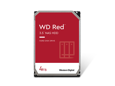 WD Red 4TB NAS Internal Hard Drive - 5400 RPM Class, SATA 6Gb/s, SMR, 256MB Cache, 3.5" - WD40EFAX
