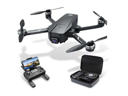 Holy Stone HS720E 4K EIS Drone with UHD Camera for Adults, Easy GPS Quadcopter for Beginner with 46mins Flight Time, Brushless Motor, 5GHz FPV Transmission, Auto Return Home, Follow Me& Anti-shake Cam