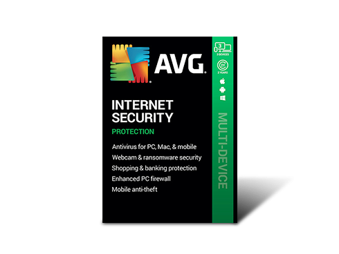 AVG Internet Security 2021, 3 Devices 2 Years - Download