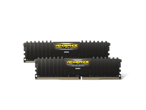 CORSAIR Vengeance LPX 16GB (2 x 8GB) DDR4 3200 (PC4 25600) Intel XMP 2.0 Memory, CMK16GX4M2B3200C16