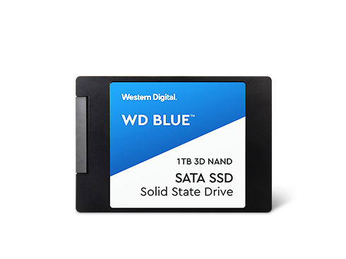 WD Blue 3D NAND 1TB Internal SSD - SATA III 6Gb/s 2.5"/7mm Solid State Drive
