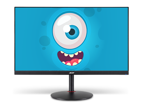 Acer Nitro XV240Y Pbmiiprx 24" ( 23.8" viewable ) IPS Full HD 165Hz 1ms AMD FreeSync Built-in Speakers LED Backlit Height Adjustable Gaming Monitor