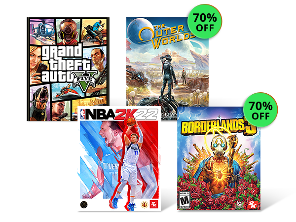 Up to 70% Off  Select PC Digital Games*