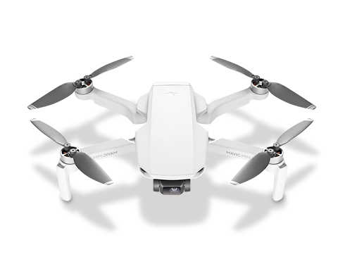 Refurbished: DJI Mavic Mini - Drone FlyCam Quadcopter UAV with 2.7K Camera 3-Axis Gimbal GPS 30min Flight Time, Less Than 0.55 lb., Gray