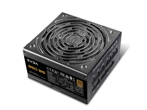 EVGA 850 B5, 80 Plus BRONZE 850W, Fully Modular, EVGA ECO Mode, 5 Year Warranty, Compact 150mm Size, Power Supply - 220-B5-0850-V1