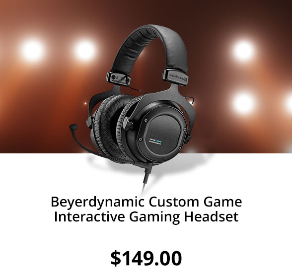 Beyerdynamic Custom Game Interactive Gaming Headset