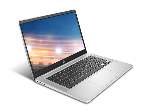 2020 HP Chromebook 14-inch HD Laptop, Intel Celeron N4000, 4 GB RAM, 32 GB eMMC, Chrome (14a-na0010nr, Mineral Silver)