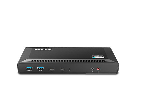 Wavlink USB C Dual 4K HDMI&DP Universal Docking, with 60W Power Delivery, Dual 4K@60Hz