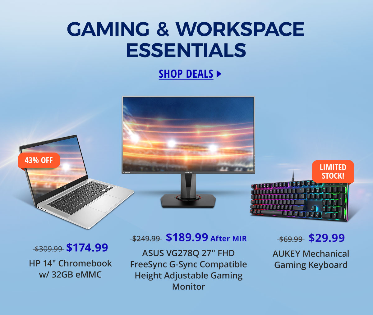 Gaming & Workspace Essentials
